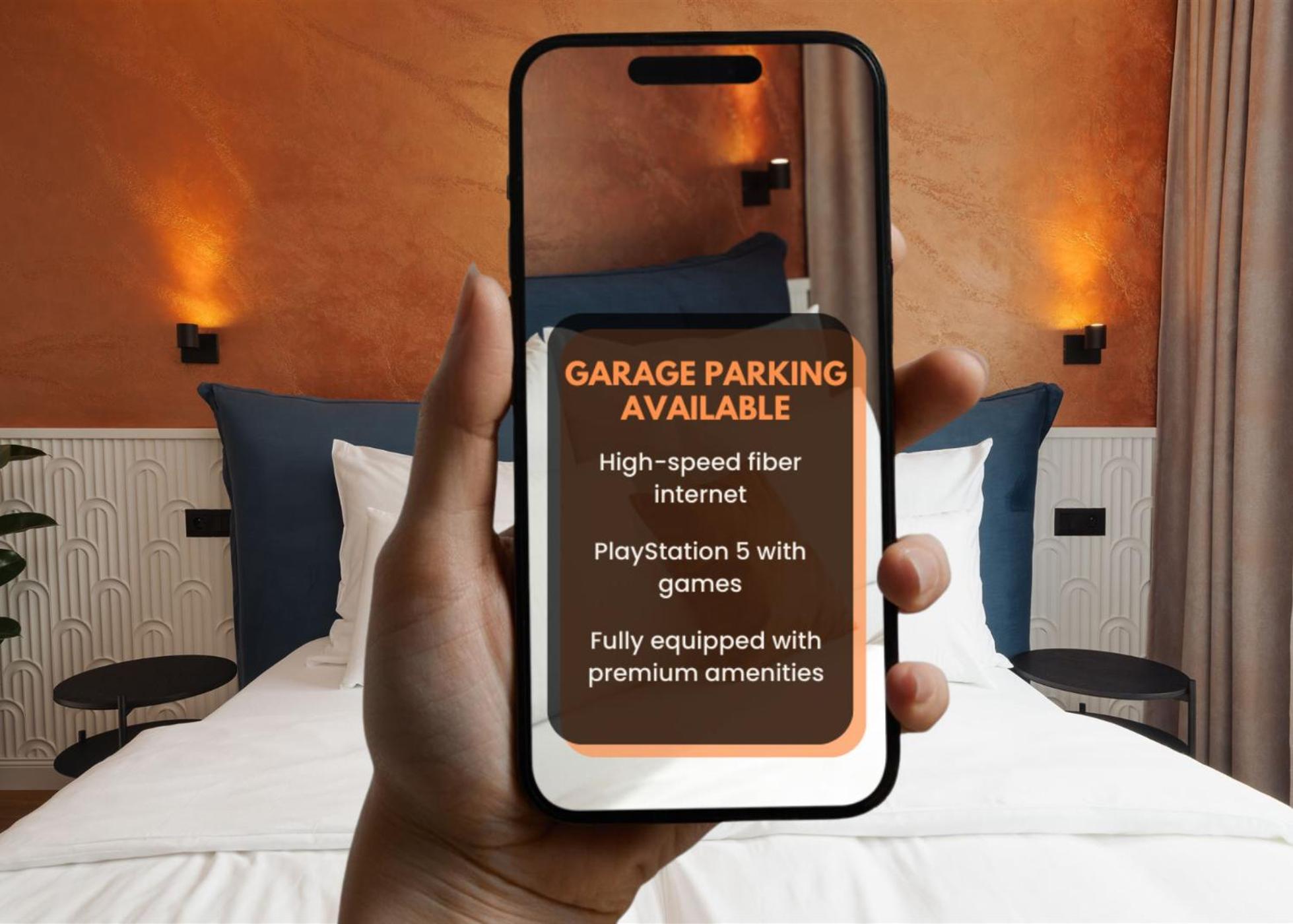 Luxury Sunny - Garage Parking, Metro, Balcony, Ps5 With Games *